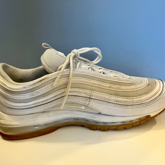 Nike Air Max 97 White/White-Gum Light Brown Mens US 11 DJ2740100 main image 5